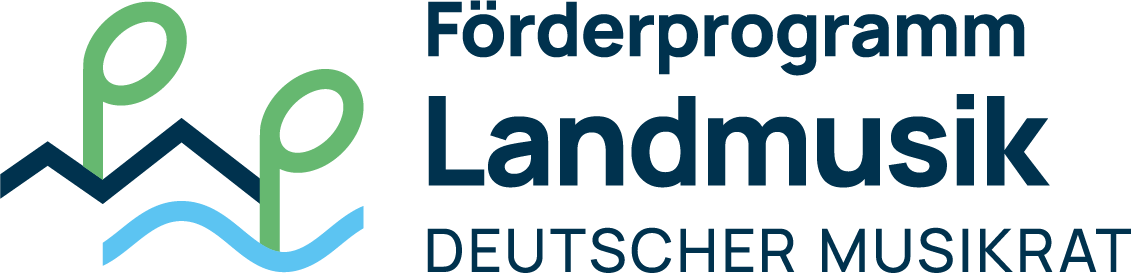 Logo vom Förderprogramm Landmusik Deutscher Musikrat.